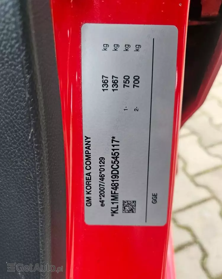 CHEVROLET Spark 1.0 LS A/C