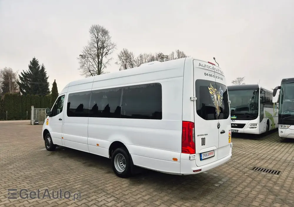 MERCEDES-BENZ SPRINTER/ 23 MIEJSCA + STOJĄCE/ 67 000 KM / KLIMA 