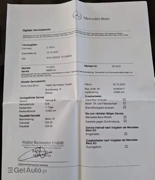 MERCEDES-BENZ Klasa C 