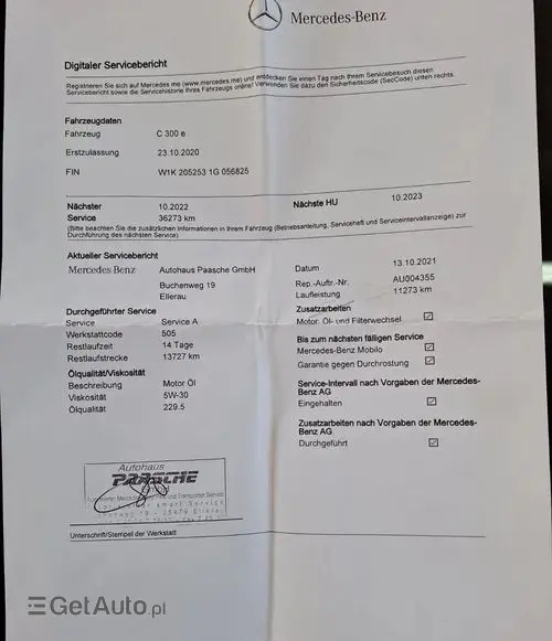 MERCEDES-BENZ Klasa C 