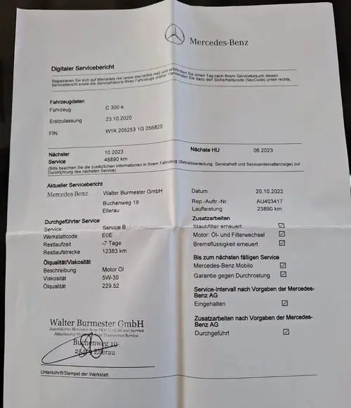 MERCEDES-BENZ Klasa C 