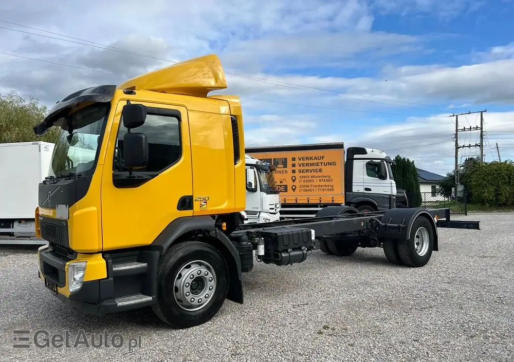 VOLVO FL 250 / Euro 6 / Rama do zabudowy / 