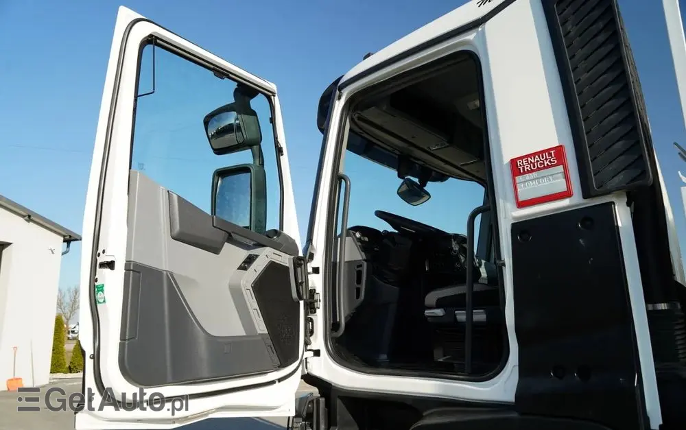 RENAULT C 430 / 6x4 / SKRZYNIOWY 7,2 M + HDS FASSI F215A / WYSÓW 10 M / STEROWANIE RADIOWE / WIDŁY / ROTATOR 