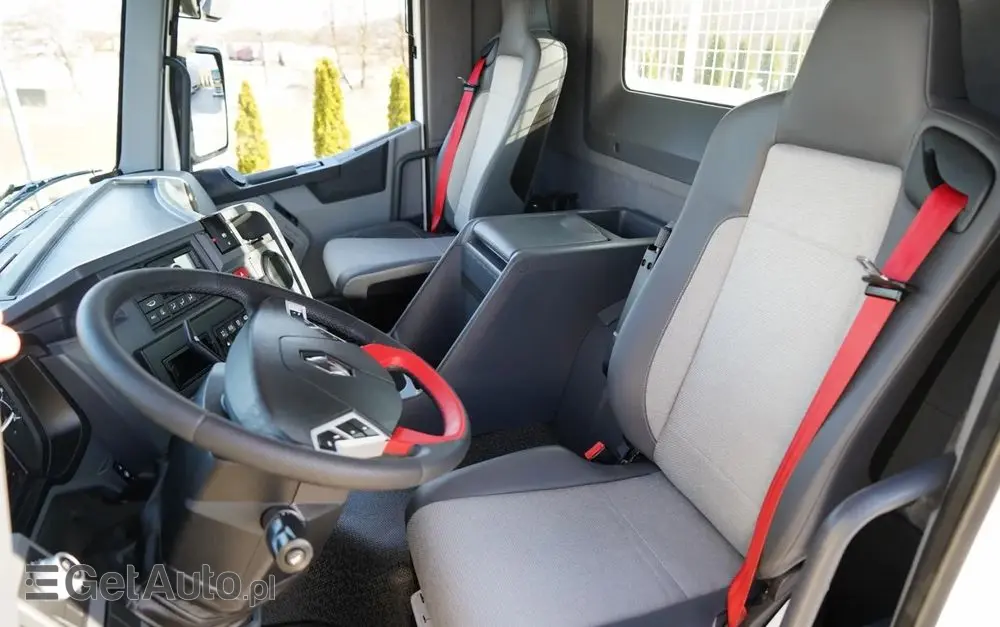 RENAULT C 430 / 6x4 / SKRZYNIOWY 7,2 M + HDS FASSI F215A / WYSÓW 10 M / STEROWANIE RADIOWE / WIDŁY / ROTATOR 