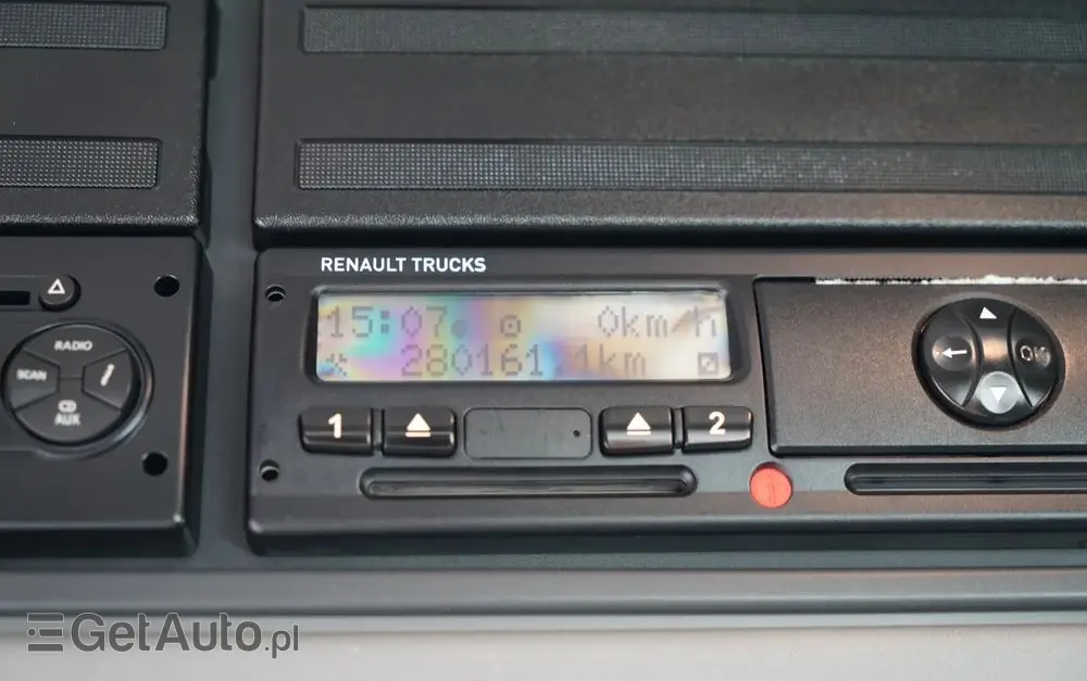 RENAULT C 430 / 6x4 / SKRZYNIOWY 7,2 M + HDS FASSI F215A / WYSÓW 10 M / STEROWANIE RADIOWE / WIDŁY / ROTATOR 