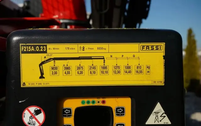 RENAULT C 430 / 6x4 / SKRZYNIOWY 7,2 M + HDS FASSI F215A / WYSÓW 10 M / STEROWANIE RADIOWE / WIDŁY / ROTATOR 