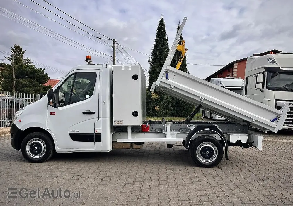 RENAULT MASTER 2.3 125KM BEZ ADBLUE / WYWROTKA GRUAU / WYCIĄG / FAKTURA VAT 23% 