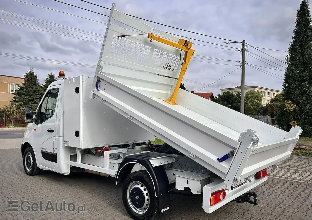 RENAULT MASTER 2.3 125KM BEZ ADBLUE / WYWROTKA GRUAU / WYCIĄG / FAKTURA VAT 23% 