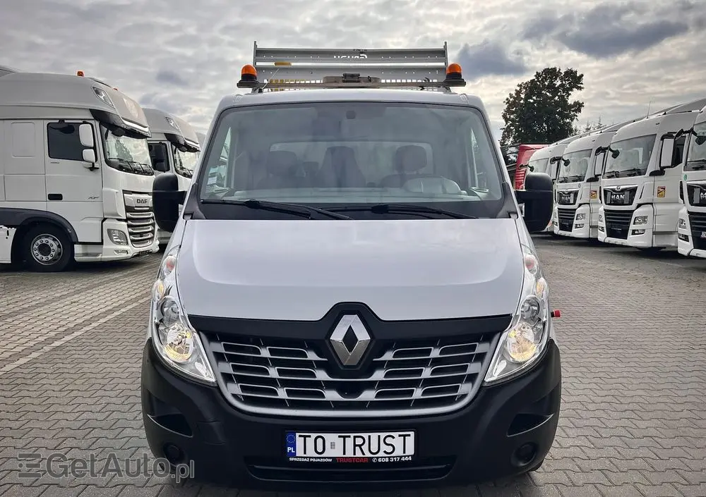 RENAULT MASTER 2.3 125KM BEZ ADBLUE / WYWROTKA GRUAU / WYCIĄG / FAKTURA VAT 23% 