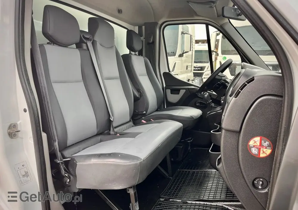 RENAULT MASTER 2.3 125KM BEZ ADBLUE / WYWROTKA GRUAU / WYCIĄG / FAKTURA VAT 23% 