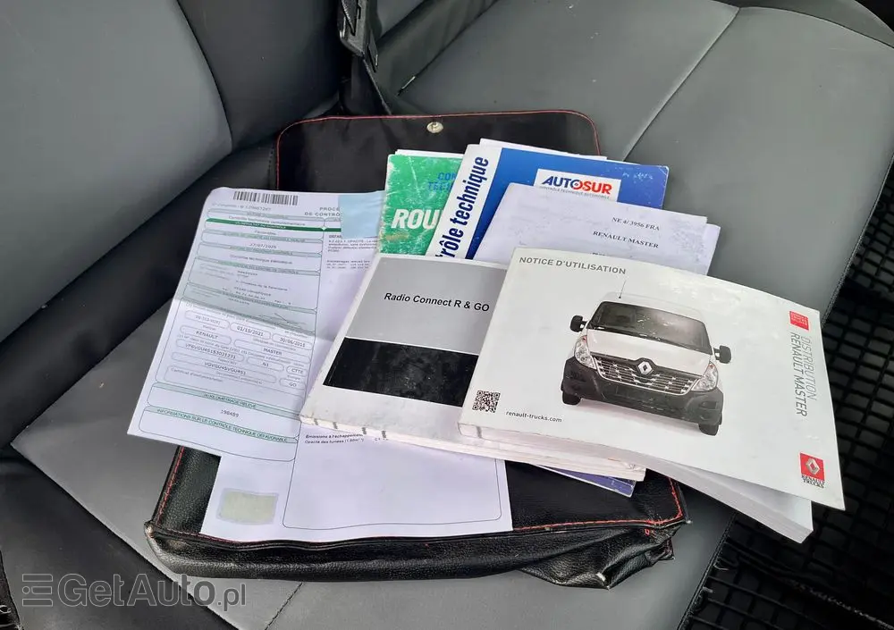 RENAULT MASTER 2.3 125KM BEZ ADBLUE / WYWROTKA GRUAU / WYCIĄG / FAKTURA VAT 23% 