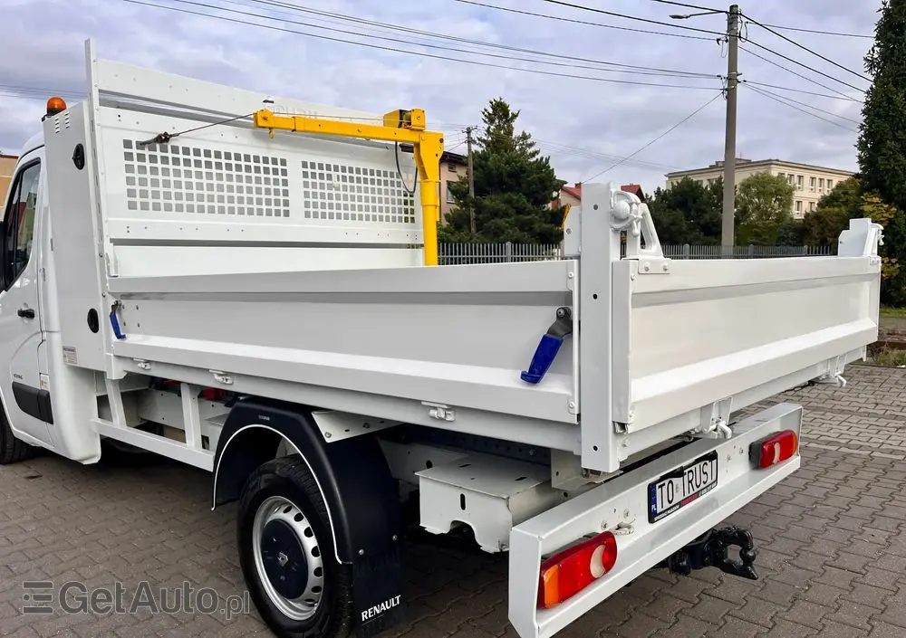 RENAULT MASTER 2.3 125KM BEZ ADBLUE / WYWROTKA GRUAU / WYCIĄG / FAKTURA VAT 23% 