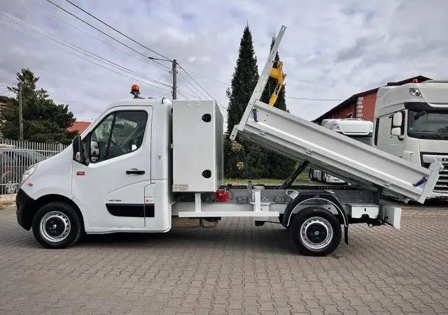 RENAULT MASTER 2.3 125KM BEZ ADBLUE / WYWROTKA GRUAU / WYCIĄG / FAKTURA VAT 23% 