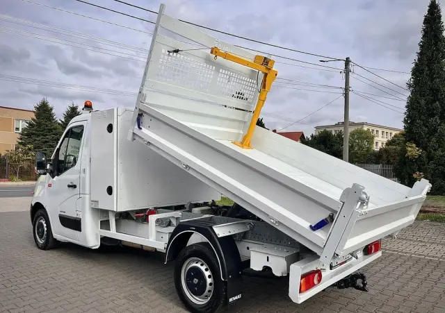 RENAULT MASTER 2.3 125KM BEZ ADBLUE / WYWROTKA GRUAU / WYCIĄG / FAKTURA VAT 23% 