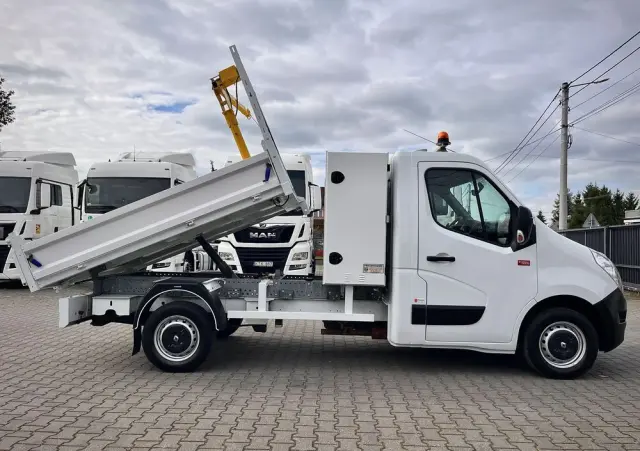 RENAULT MASTER 2.3 125KM BEZ ADBLUE / WYWROTKA GRUAU / WYCIĄG / FAKTURA VAT 23% 