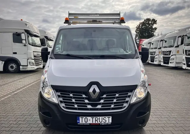 RENAULT MASTER 2.3 125KM BEZ ADBLUE / WYWROTKA GRUAU / WYCIĄG / FAKTURA VAT 23% 