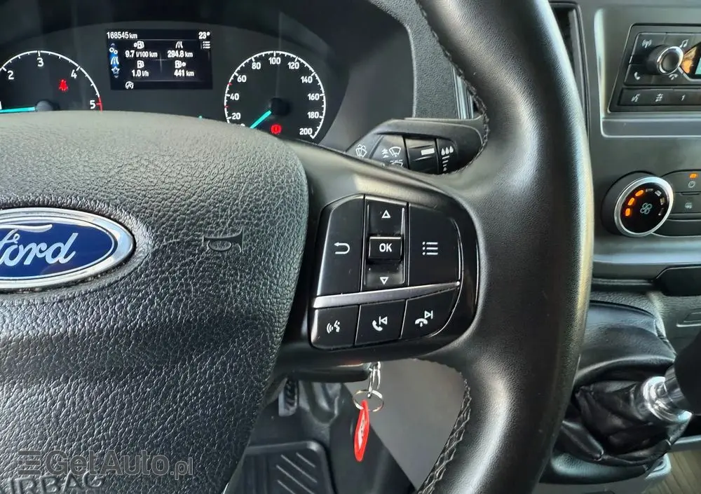FORD Transit Jumbo Maxi L4H3 Furgon Blaszak Salon PL, Jeden Właściciel 