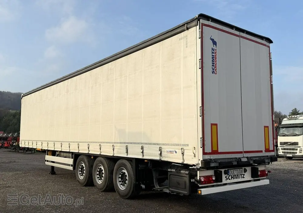 SCHMITZ CARGOBULL Standard Rama Ocynk Oś podnoszona Grudzień 2019r 