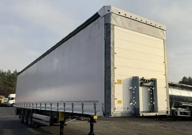 SCHMITZ CARGOBULL Standard Rama Ocynk Oś podnoszona Grudzień 2019r 