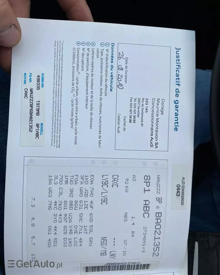 AUDI A3 1.4 TFSI Attraction