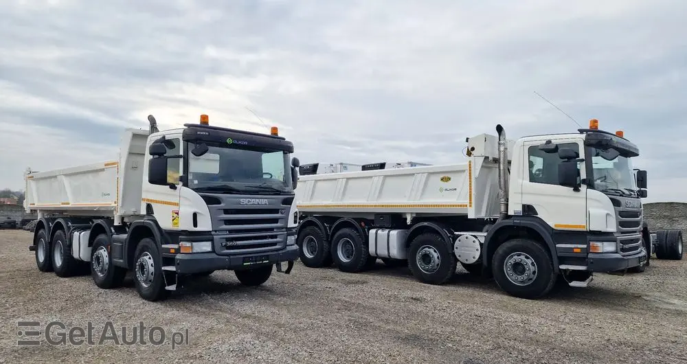 VOLVO Fmx 410 8x4 Kiper Hydroburta Wywrot Nowe Opony 