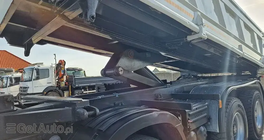 VOLVO Fmx 410 8x4 Kiper Hydroburta Wywrot Nowe Opony 