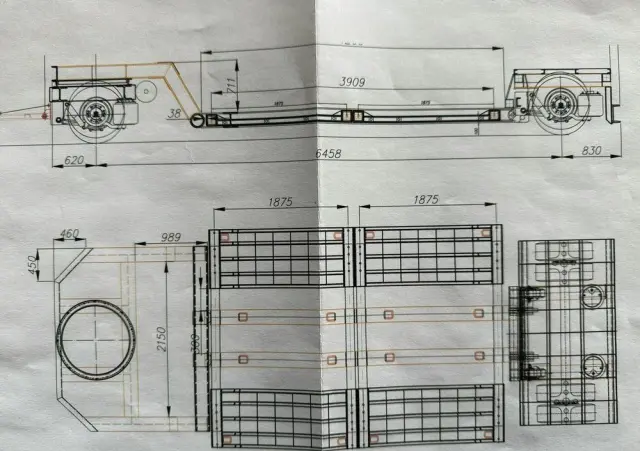 EMTECH PCN 18 PNZ-S Tiefbett  zagłębiana Rozsuwana  UNIKAT JAK NOWA 
