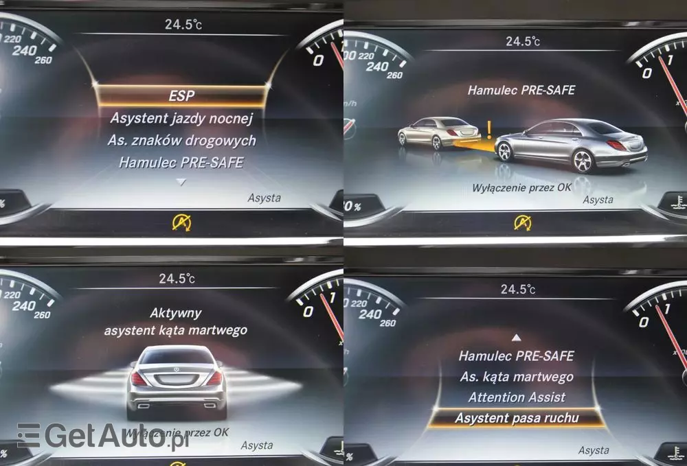 MERCEDES-BENZ Klasa S 500 4-Matic L 9G-TRONIC