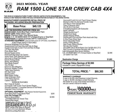 RAM 1500 