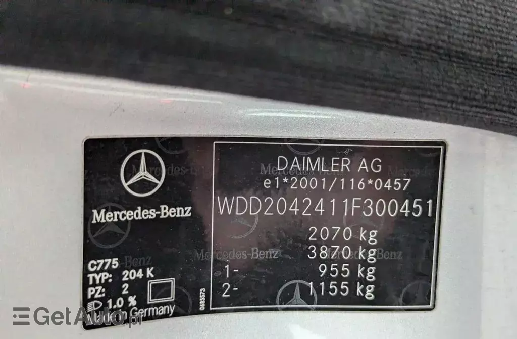 MERCEDES-BENZ Klasa C 