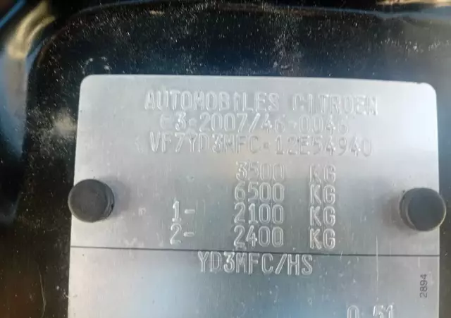 CITROËN Jumper Brygadówka 