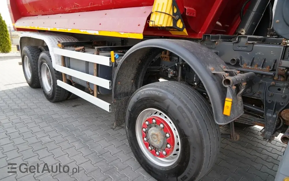 MERCEDES-BENZ ACTROS 4144 / 8x8 / WYWROTKA TYLNOZSYPOWA / MEILLER  KIPPER  / EURO 5 