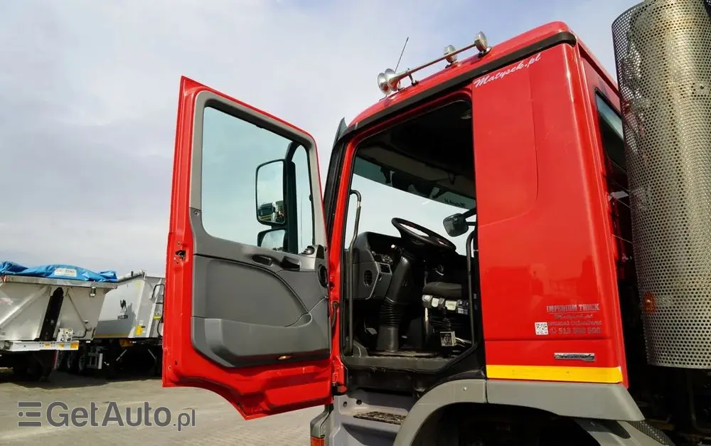 MERCEDES-BENZ ACTROS 4144 / 8x8 / WYWROTKA TYLNOZSYPOWA / MEILLER  KIPPER  / EURO 5 