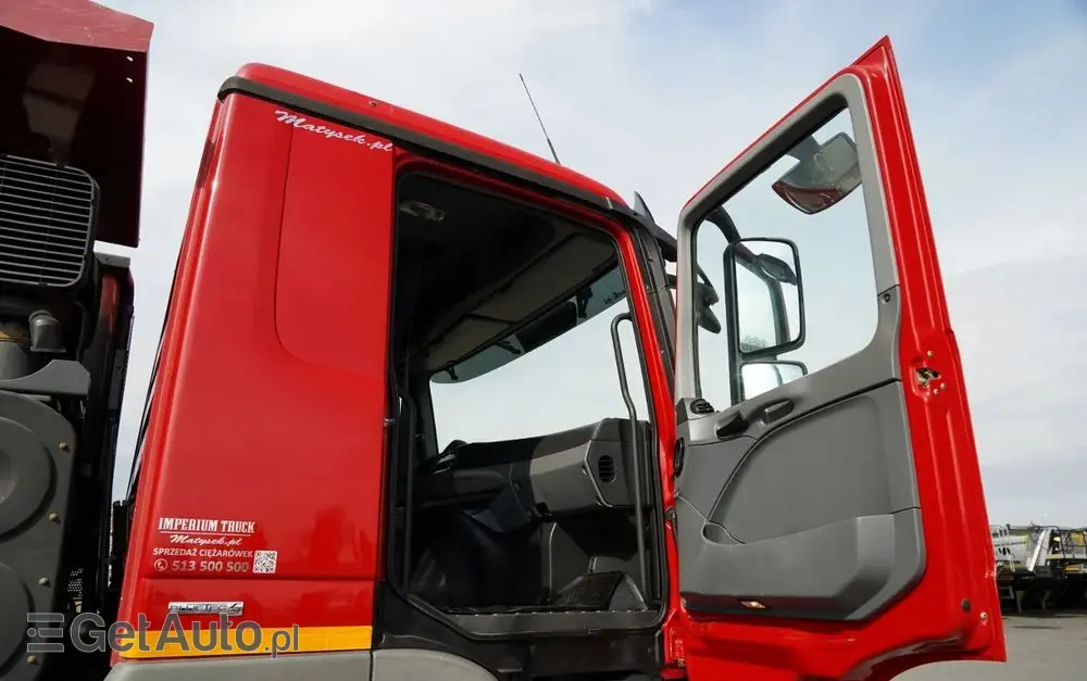 MERCEDES-BENZ ACTROS 4144 / 8x8 / WYWROTKA TYLNOZSYPOWA / MEILLER  KIPPER  / EURO 5 