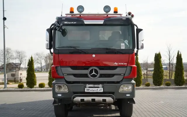 MERCEDES-BENZ ACTROS 4144 / 8x8 / WYWROTKA TYLNOZSYPOWA / MEILLER  KIPPER  / EURO 5 