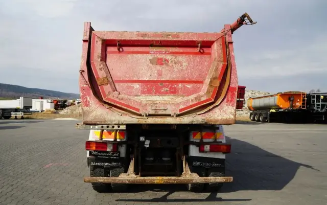 MERCEDES-BENZ ACTROS 4144 / 8x8 / WYWROTKA TYLNOZSYPOWA / MEILLER  KIPPER  / EURO 5 