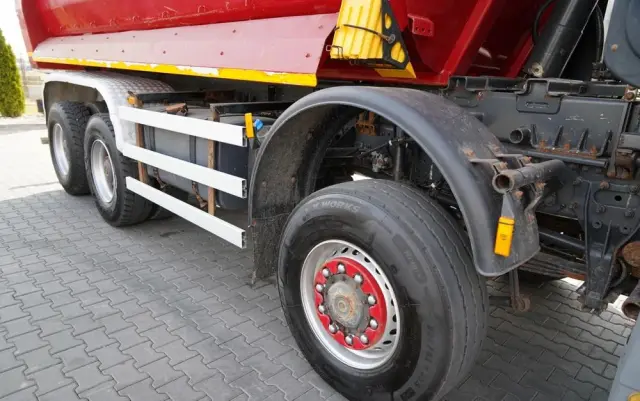 MERCEDES-BENZ ACTROS 4144 / 8x8 / WYWROTKA TYLNOZSYPOWA / MEILLER  KIPPER  / EURO 5 