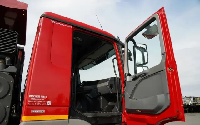 MERCEDES-BENZ ACTROS 4144 / 8x8 / WYWROTKA TYLNOZSYPOWA / MEILLER  KIPPER  / EURO 5 