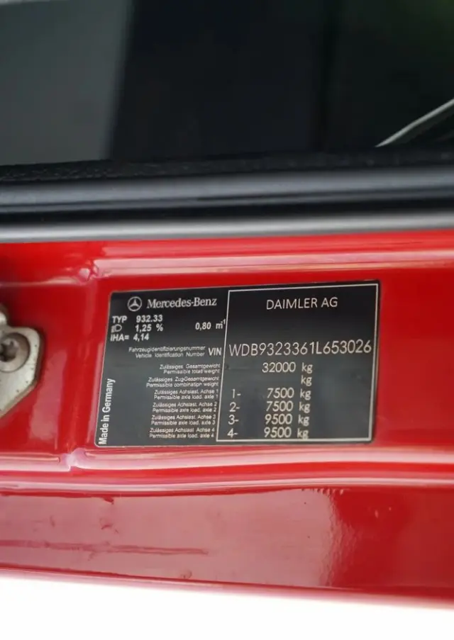 MERCEDES-BENZ ACTROS 4144 / 8x8 / WYWROTKA TYLNOZSYPOWA / MEILLER  KIPPER  / EURO 5 