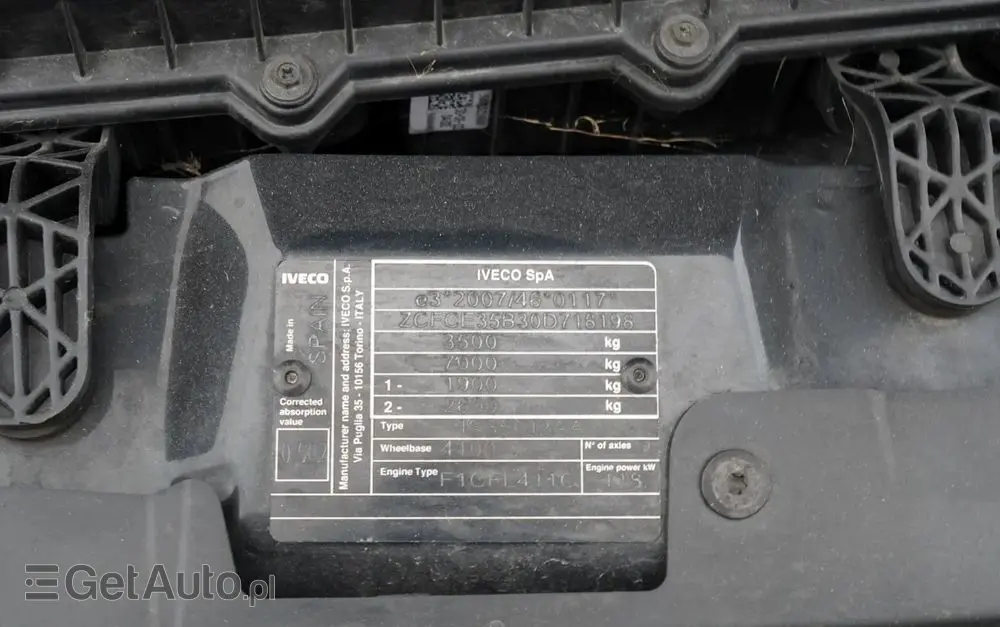 IVECO DAILY 35-160 / KONTENER 4,3 M / WINDA / BLIŹNIAK   DMC: 3500 KG /  2022 