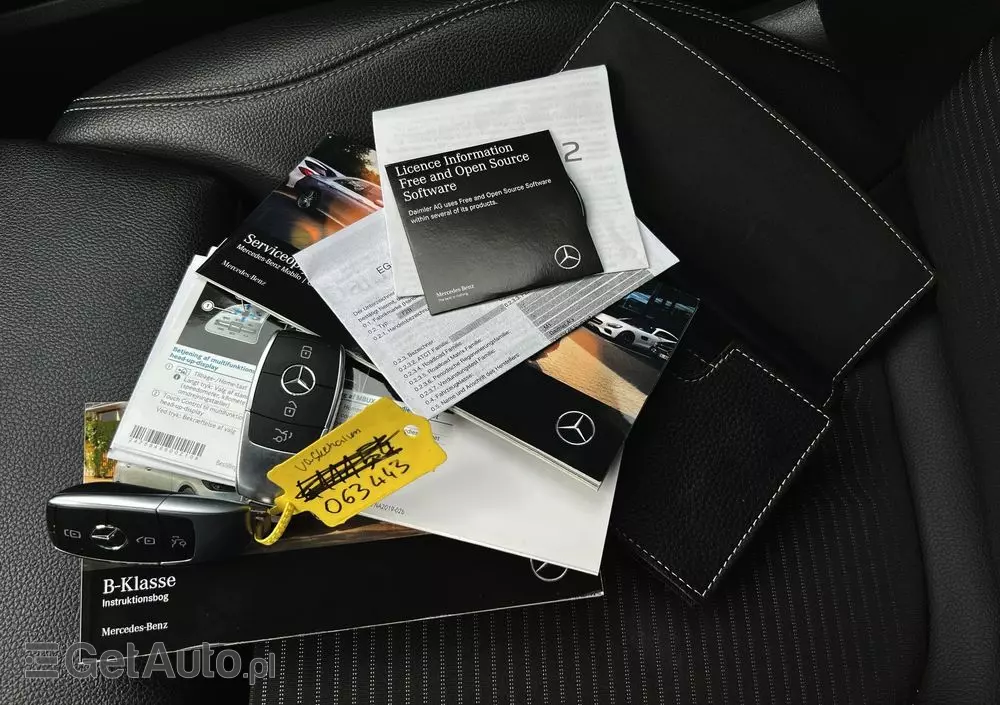 MERCEDES-BENZ Klasa B 220 d 8G-DCT