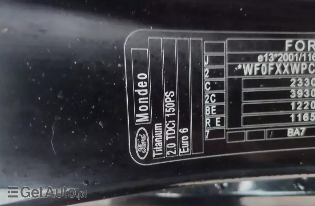 FORD Mondeo 