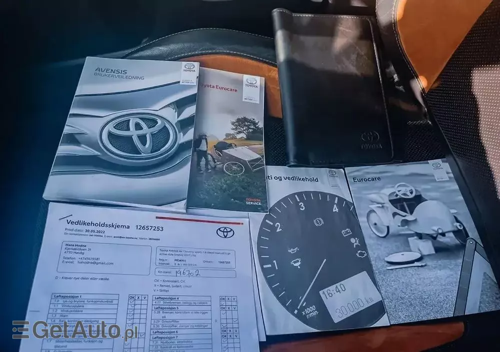 TOYOTA Avensis 1.6 D-4D Prestige