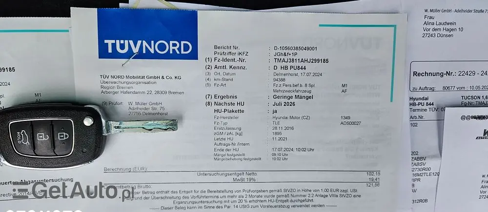 HYUNDAI Tucson Blue 1.6 GDi 2WD Navi