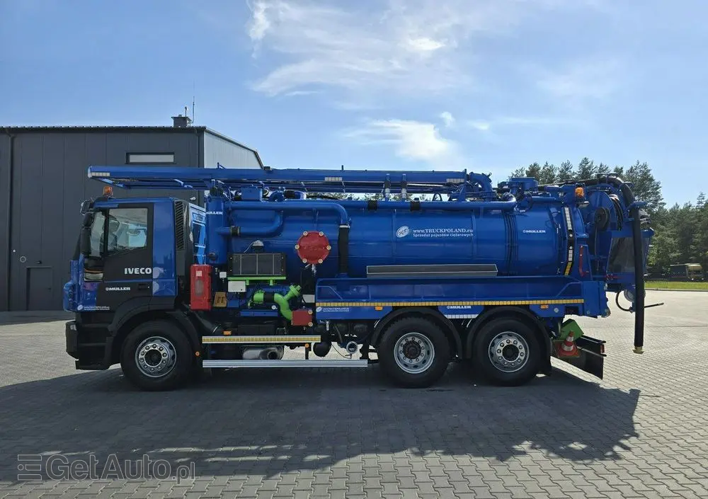 IVECO WUKO MULLER KOMBI DO CZYSZCZENIA KANAŁÓW 