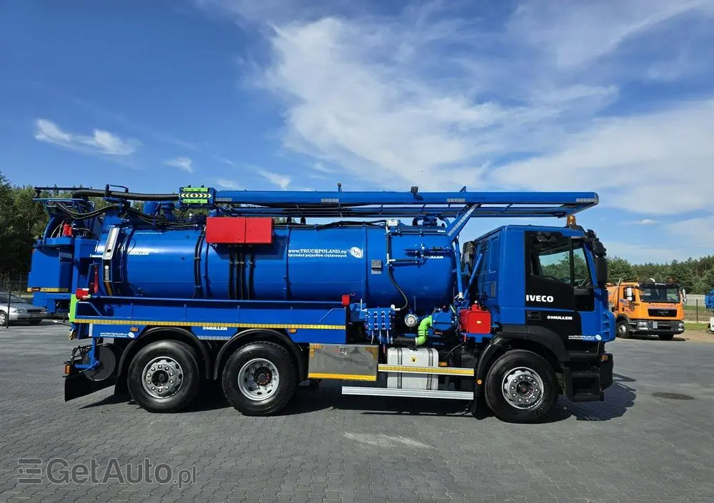 IVECO WUKO MULLER KOMBI DO CZYSZCZENIA KANAŁÓW 