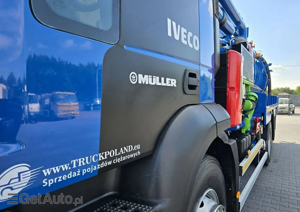 IVECO WUKO MULLER KOMBI DO CZYSZCZENIA KANAŁÓW 