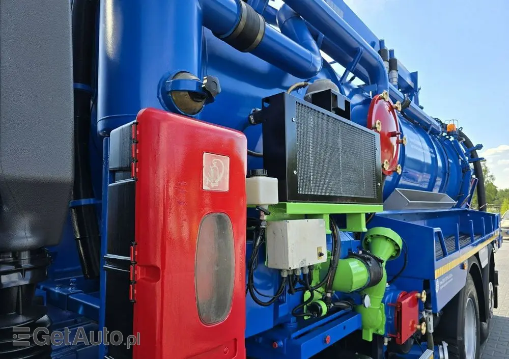 IVECO WUKO MULLER KOMBI DO CZYSZCZENIA KANAŁÓW 