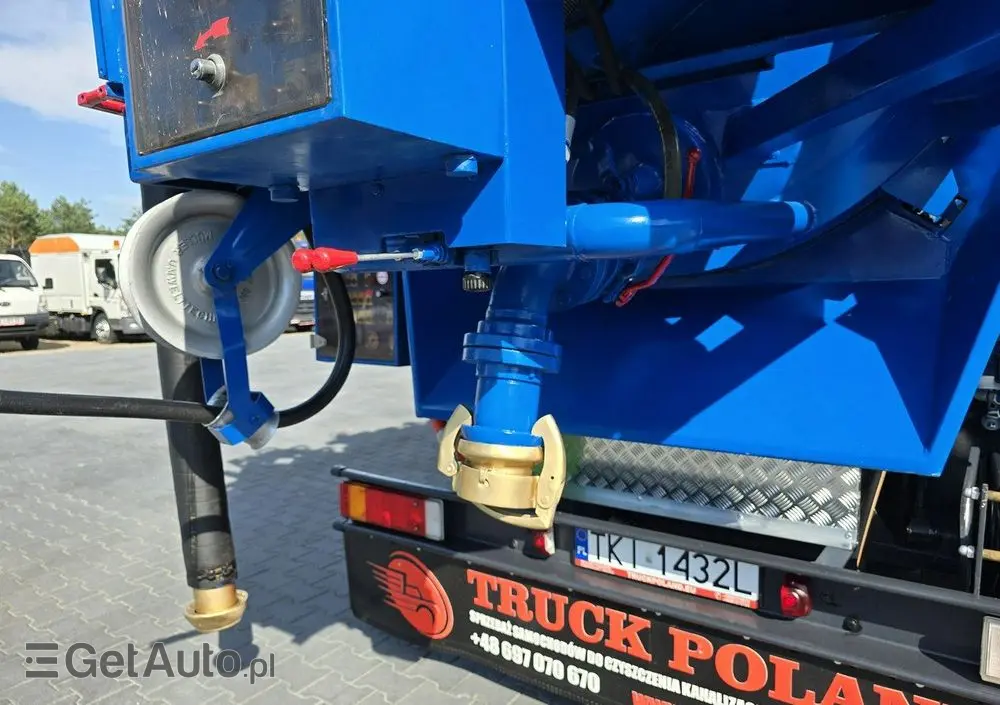 IVECO WUKO MULLER KOMBI DO CZYSZCZENIA KANAŁÓW 