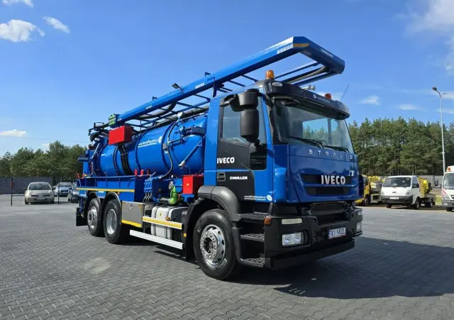 IVECO WUKO MULLER KOMBI DO CZYSZCZENIA KANAŁÓW 